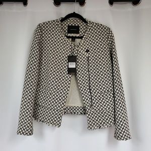 Maison scotch tan black Blazer